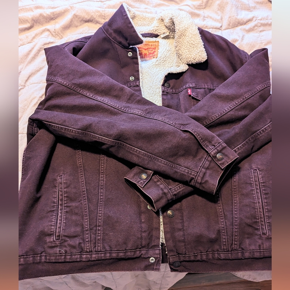 Levi's Canvas Sherpa Jacket